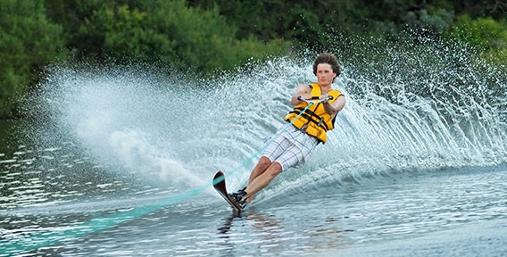 На монолыже по Днепру